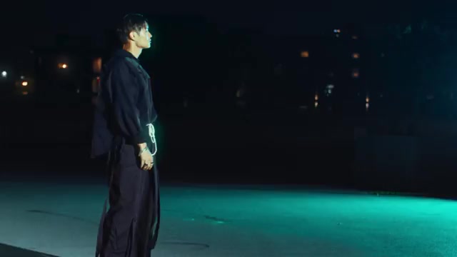 Blue-lit stage performance from ON TOUR